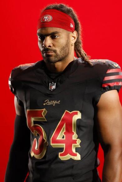 Men's San Francisco 49ers Fred Warner #54 Black Vapor F.U.S.E. Limited Jersey